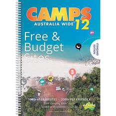 Camps 12 Australia Wide Free & Budget Campsite Book: A4 Standard Edition, , bcf_hi-res