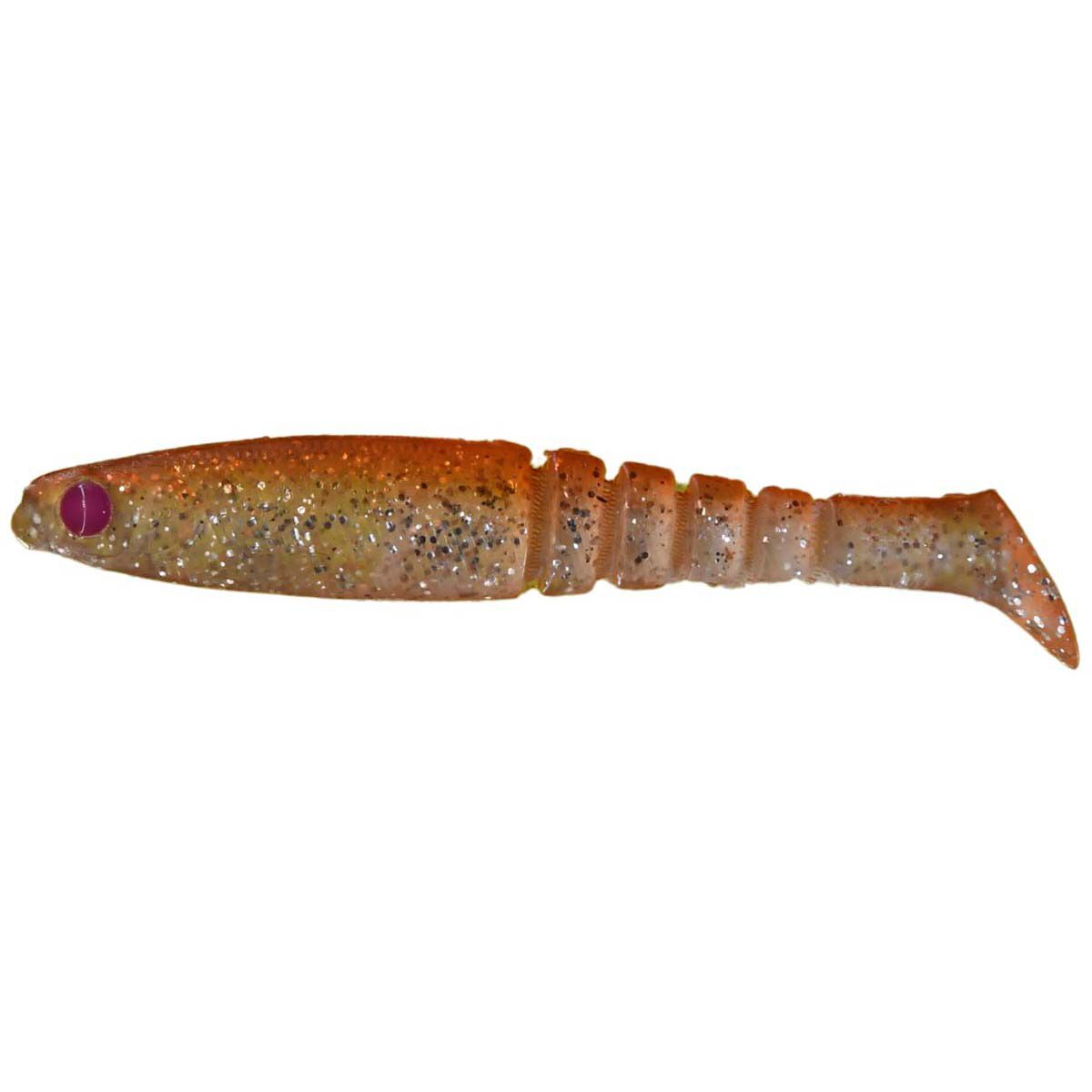 Akame Guppy Soft Plastic Lure 12cm Orange Rush, Orange Rush, bcf_hi-res