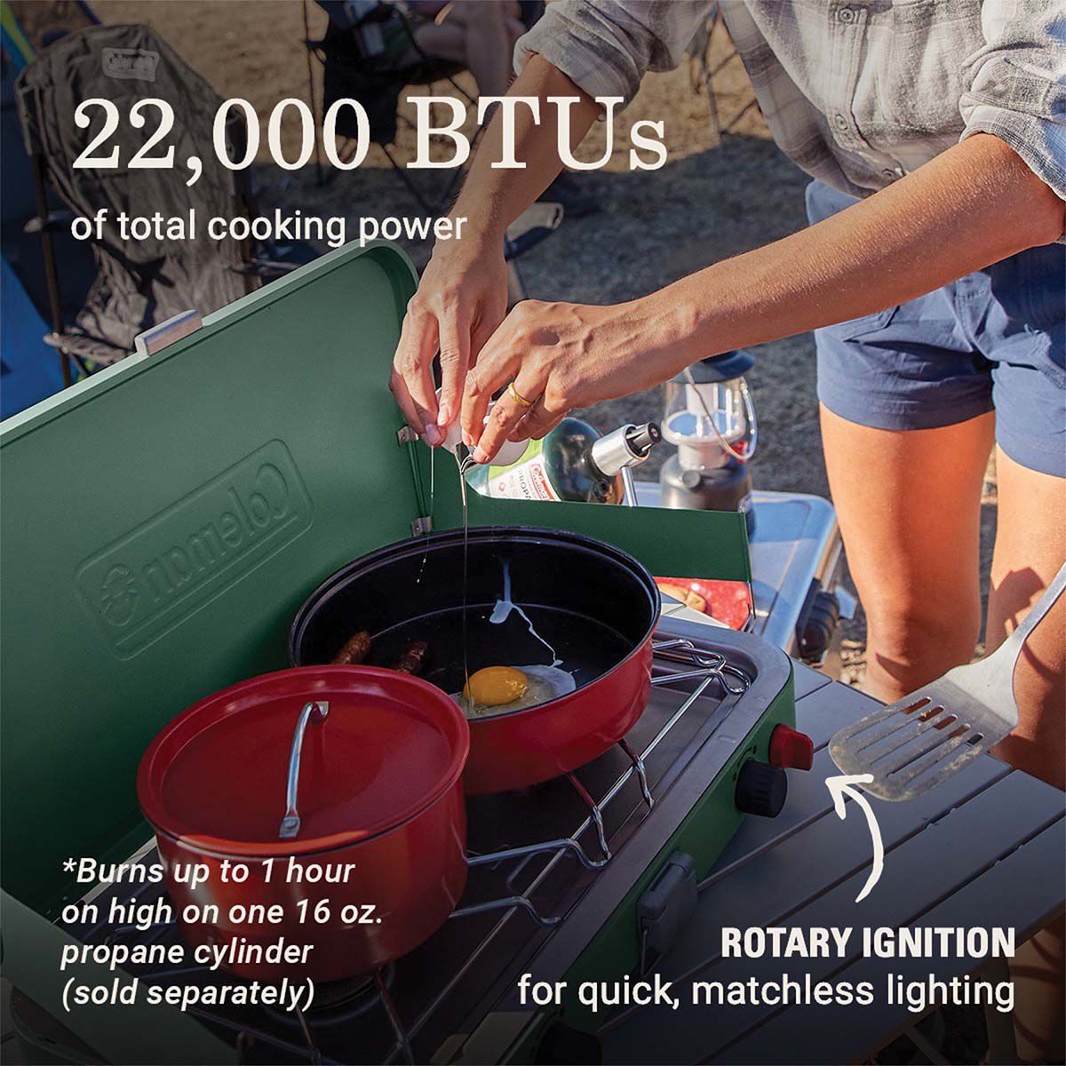 Coleman Cascade 222 Two Burner Stove, , bcf_hi-res