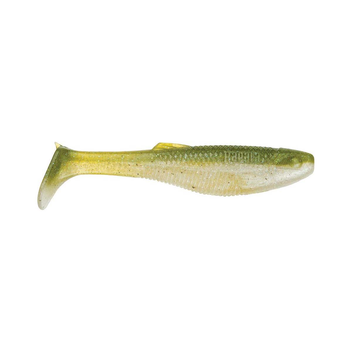 Rapala CrushCity Heavy Hitter Soft Plastic Lure 4in Pearl Watermelon, Pearl Watermelon, bcf_hi-res