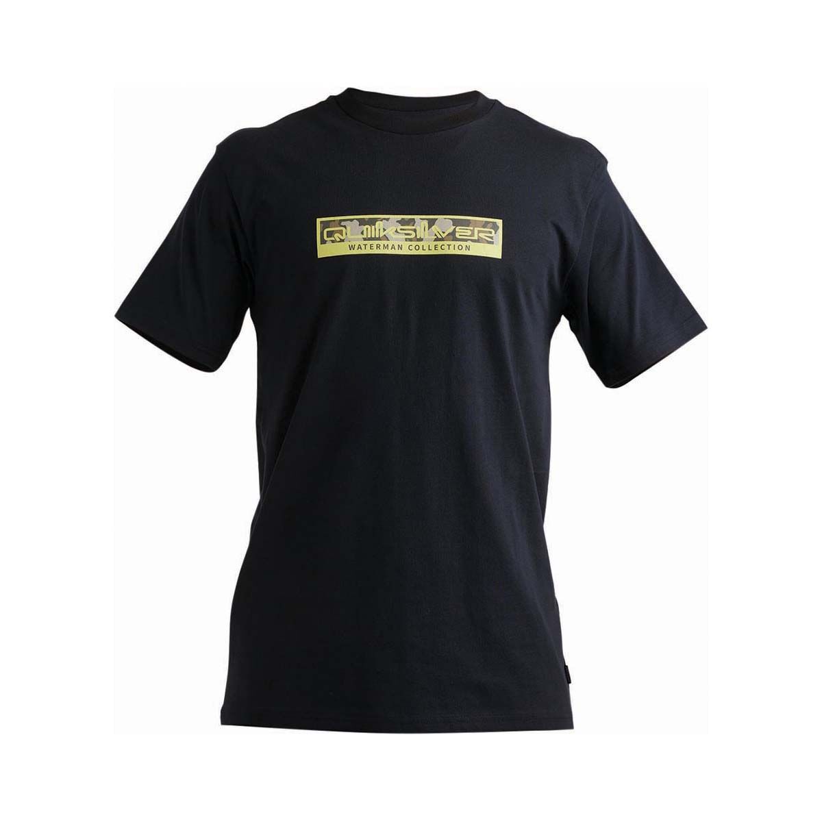 Quiksilver Men's Camouflage Short Sleeve Tee, Black, bcf_hi-res