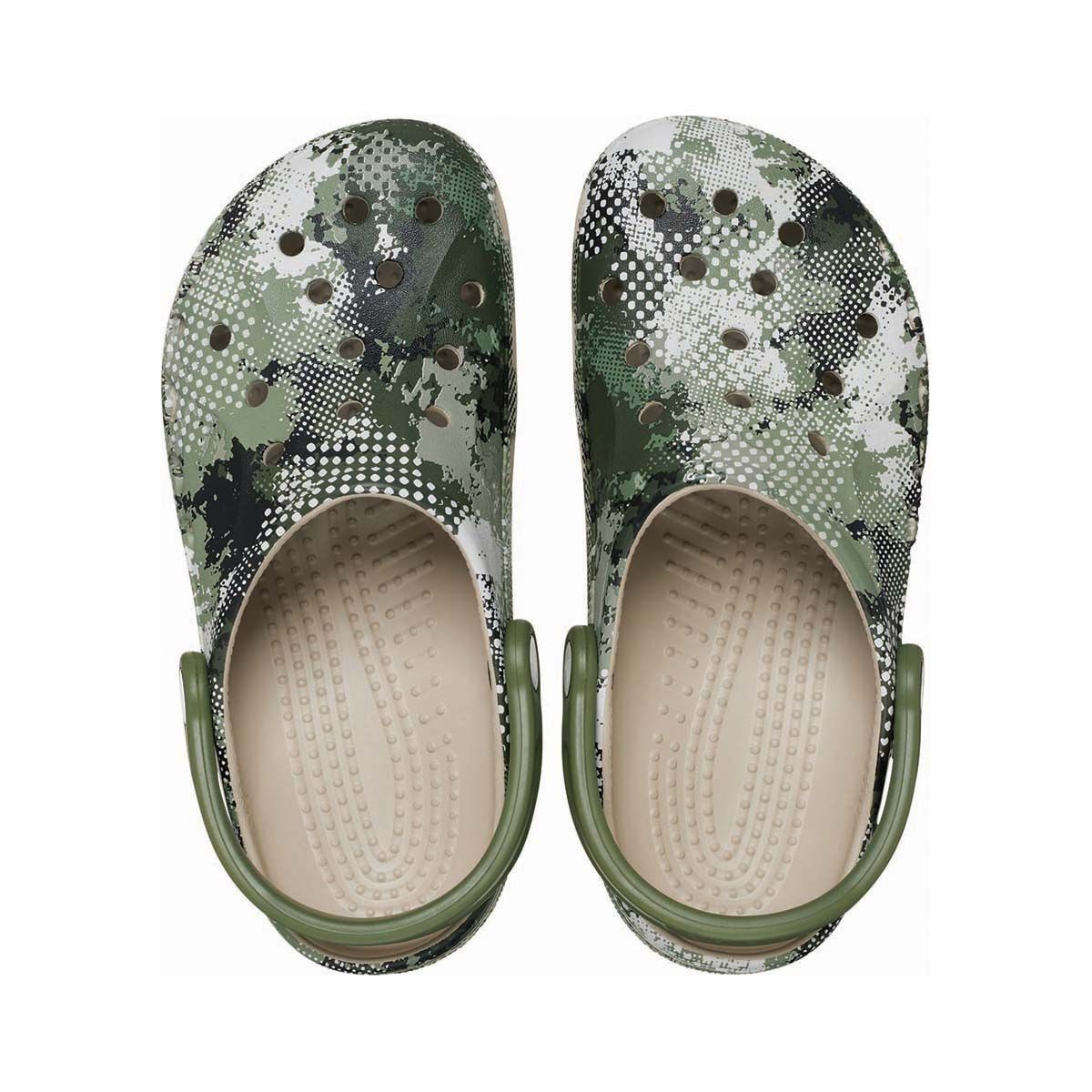 Crocs Unisex Baya Seasonal Printed Clogs, Cobblestone, bcf_hi-res