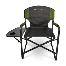 Wanderer Lightweight Directors Chair with Side Table 135kg, , bcf_hi-res