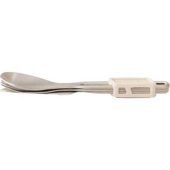 Sea to Summit Detour Stainless Steel Cutlery Set 3 Piece, , bcf_hi-res