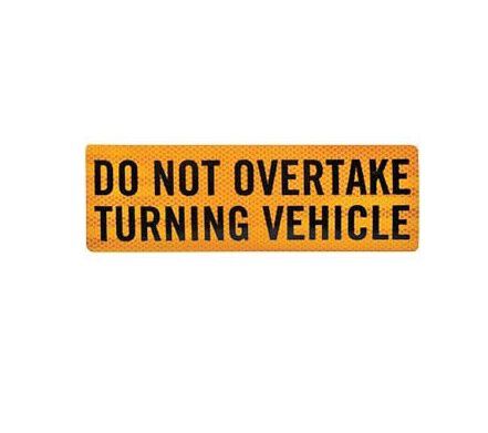 Companion Do Not Overtake Sticker, , bcf_hi-res