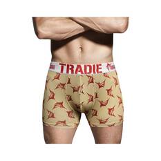 Tradie x Great Northern Brewing Co. Men’s Great Marlin Trunks Cream 2XL, Cream, bcf_hi-res