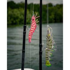 Nomad Live Ops Sumo Shrimp Pre-Rigged Soft Plastic Lure 6.5in Fire Tiger, Fire Tiger, bcf_hi-res