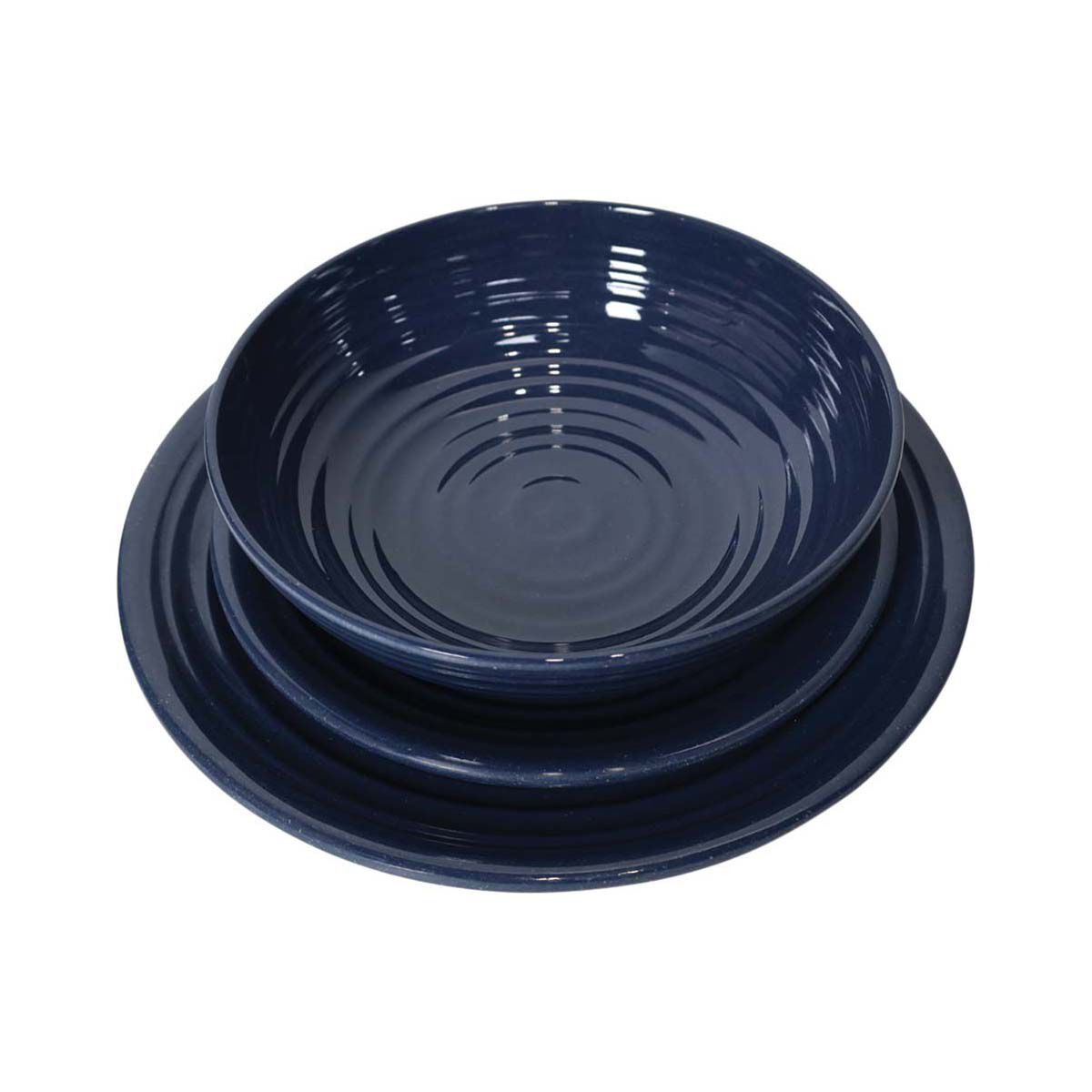 Wanderer Bamboo Melamine 12 Piece Dinner Set, , bcf_hi-res