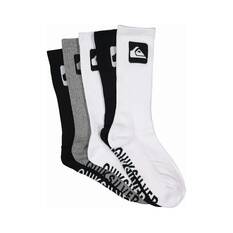 Quiksilver Unisex Crew Socks Mixed 5 Pack, , bcf_hi-res