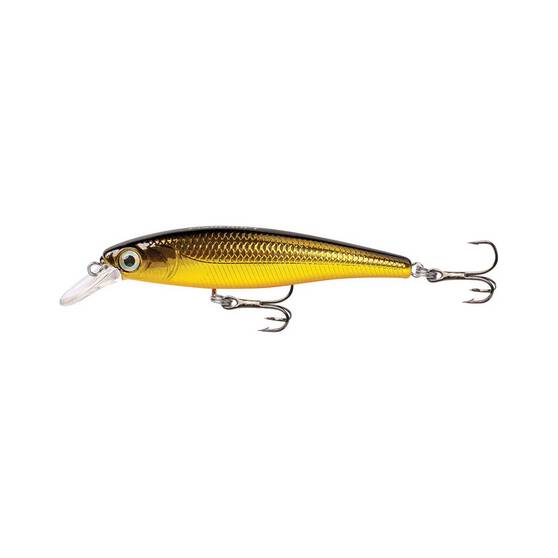 Fishcraft Jerkman Hard Body Lure 65mm Black and Gold, Black and Gold, bcf_hi-res