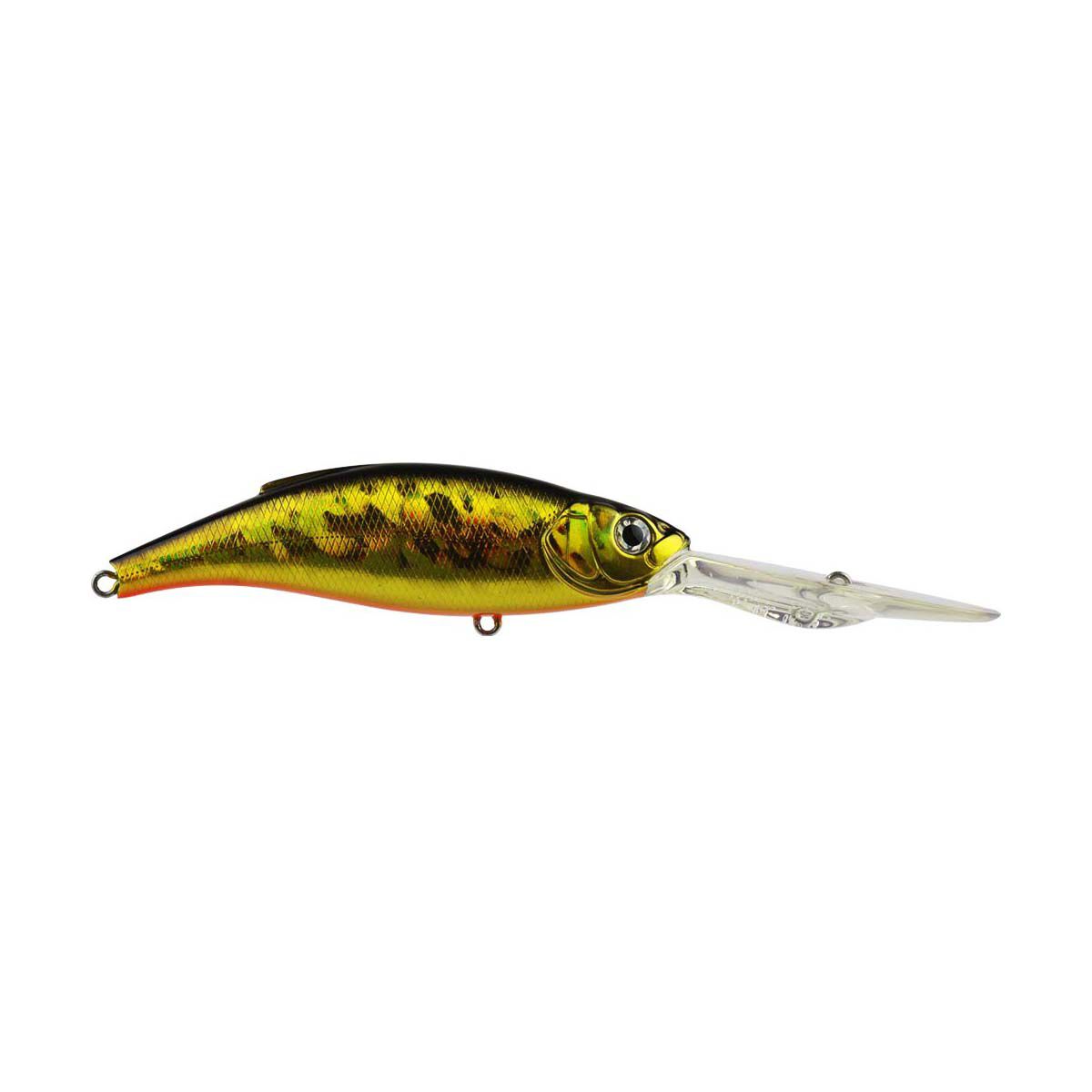 Atomic Hardz Shiner Double Deep Hard Body Lure 85mm Gold Wolf, Gold Wolf, bcf_hi-res