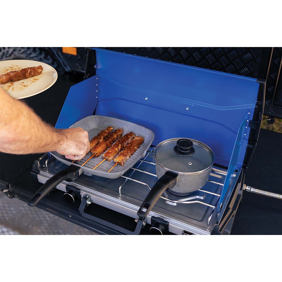 Companion Proheat 2 Burner Stove with Flame Failure Device, , bcf_hi-res