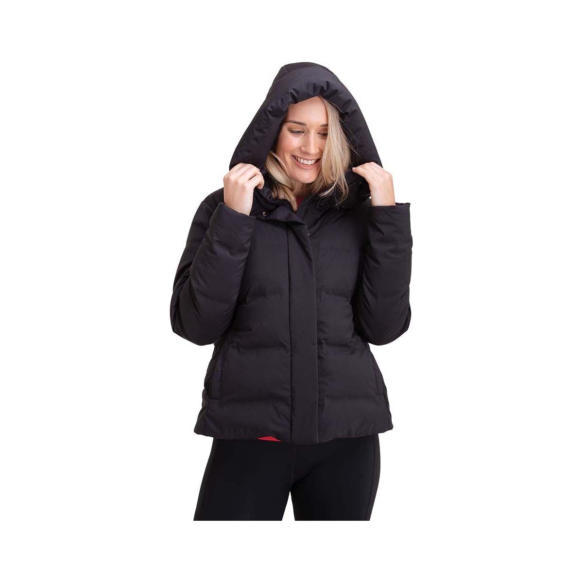 Macpac Women's Narvi Down Puffer Jacket Black 6, Black, bcf_hi-res