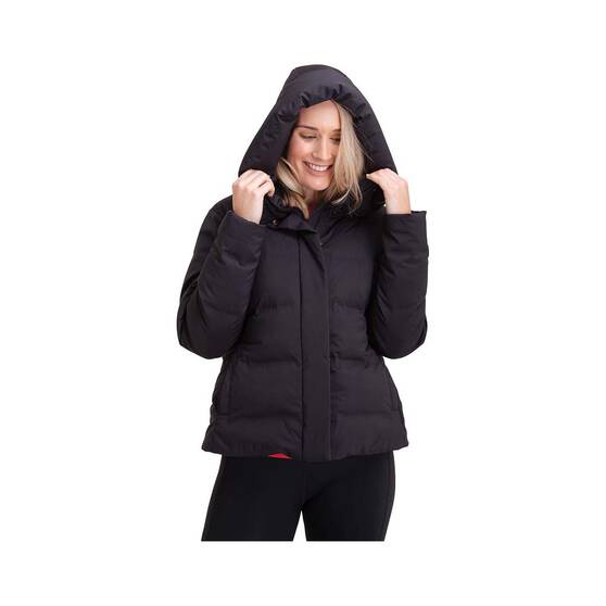Macpac Women's Narvi Down Puffer Jacket, Black, bcf_hi-res