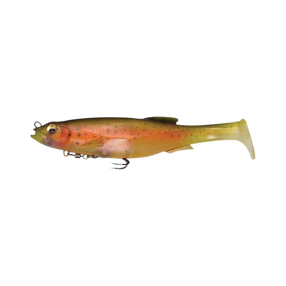 Megabass Magdraft Swimbait Lure 10in Nude Rainbow, Nude Rainbow, bcf_hi-res