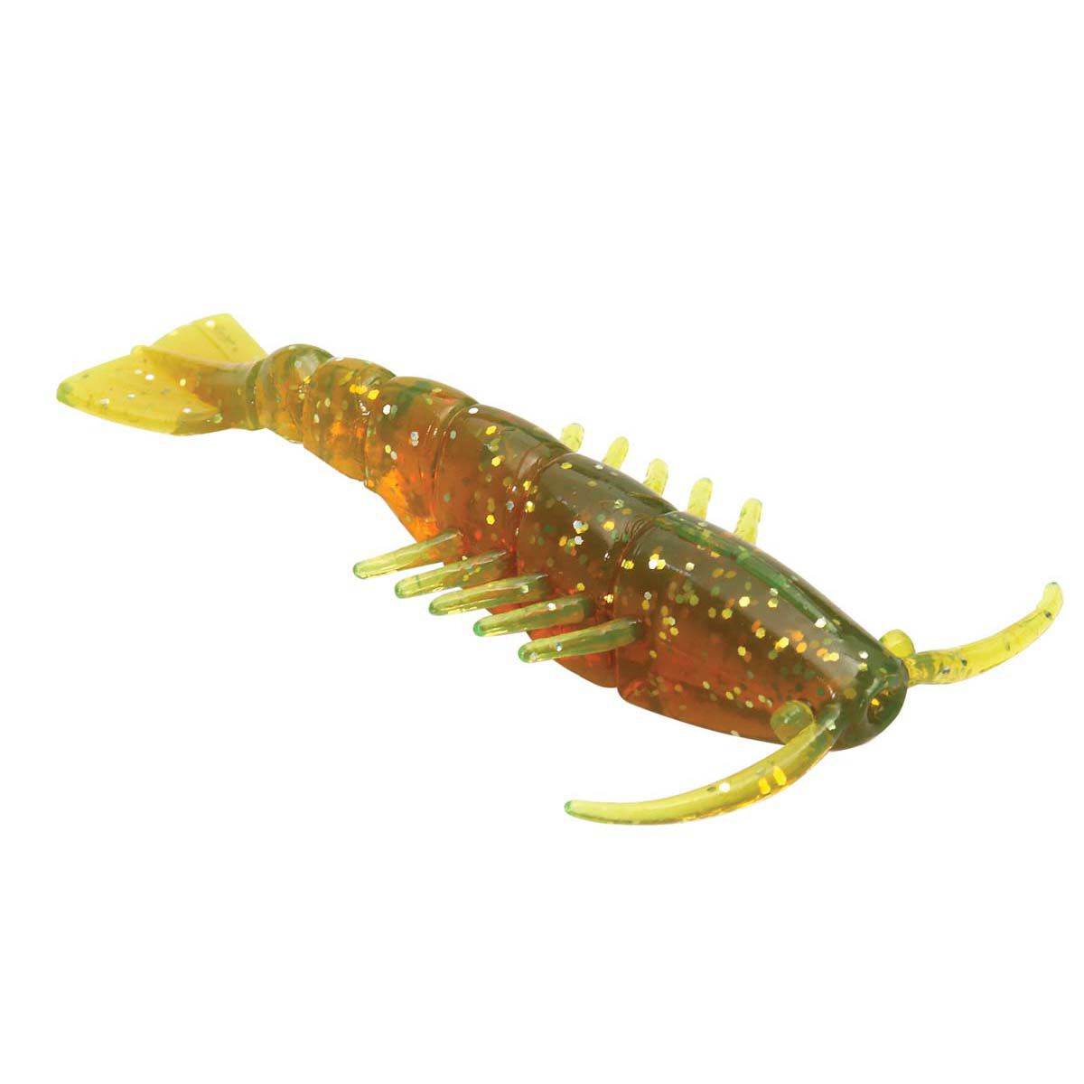 ZMan PrawnZ Soft Plastic Lure 2.5in 6 Pack Midnight Oil, Midnight Oil, bcf_hi-res