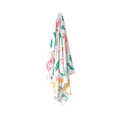 BCF Packable Towel Yellow Seahorse, , bcf_hi-res