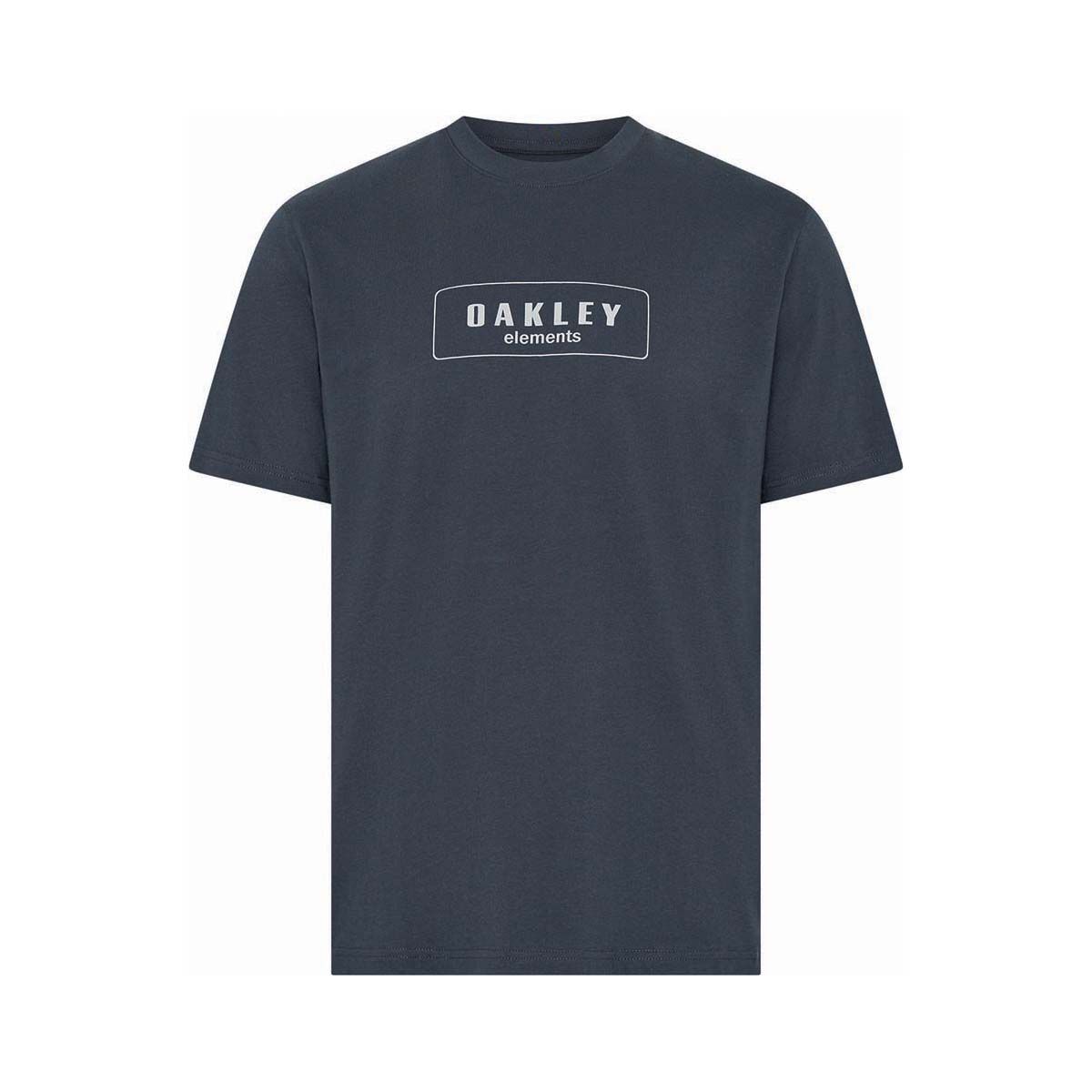 Oakley Men's Elements Short Sleeve Tee, Graphite, bcf_hi-res