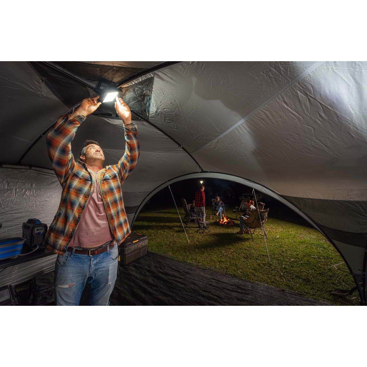 OZtrail BlockOut Dome Shelter 4.2m, , bcf_hi-res