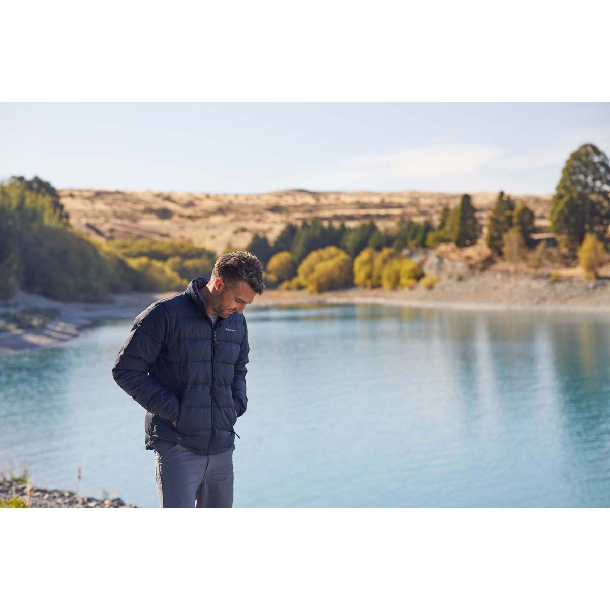 Macpac Men's Halo Down Puffer Jacket V2, Black, bcf_hi-res