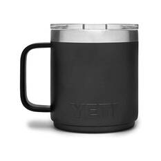 YETI® Rambler® 10 oz (295ml) Stackable Mug with MagSlider™ Lid Black, Black, bcf_hi-res