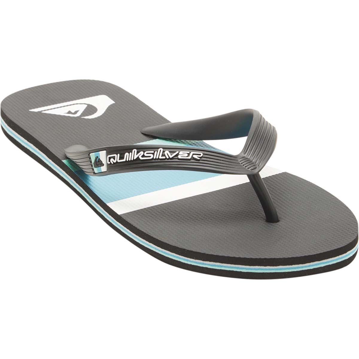 Quiksilver Men's Molokai Core Thongs, Black, bcf_hi-res