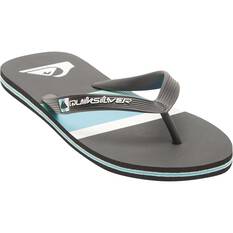 Quiksilver Men's Molokai Core Thongs, Black, bcf_hi-res