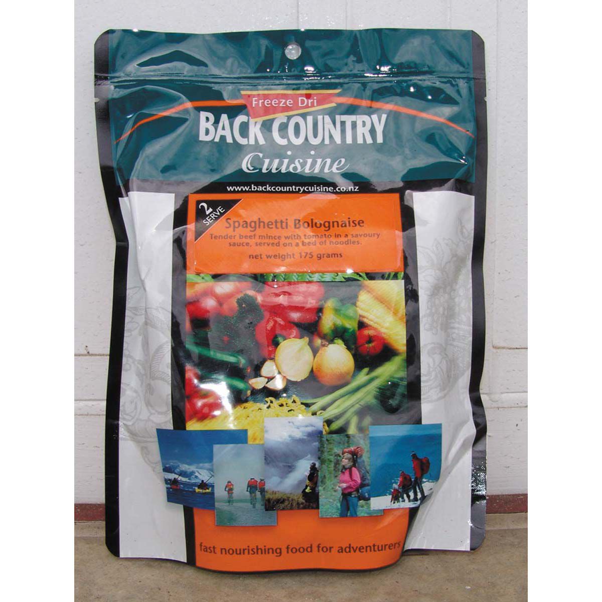 Back Country Cuisine Freeze Dried Spaghetti Bolognese Spaghetti