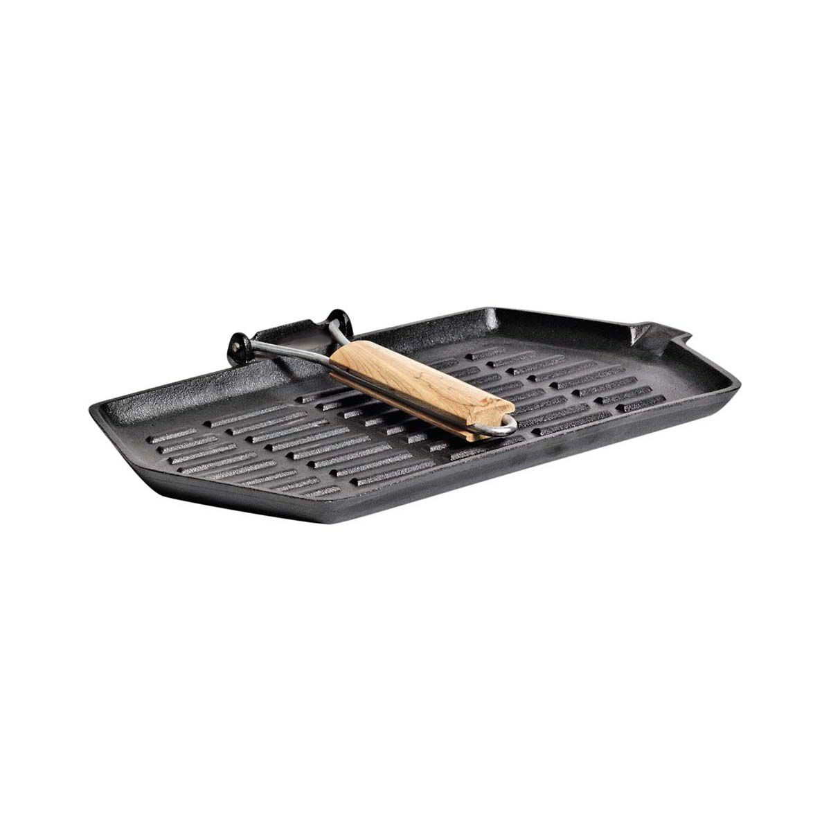Campfire Cast Iron Rectangle Griddle Frypan, , bcf_hi-res