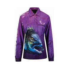 Savage Gear Womens Bream Fishing Shirt Purple 8, Purple, bcf_hi-res