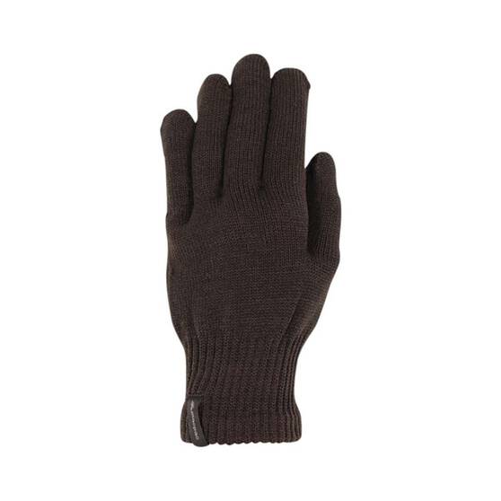 Macpac Unisex Polypro Gloves, Black, bcf_hi-res