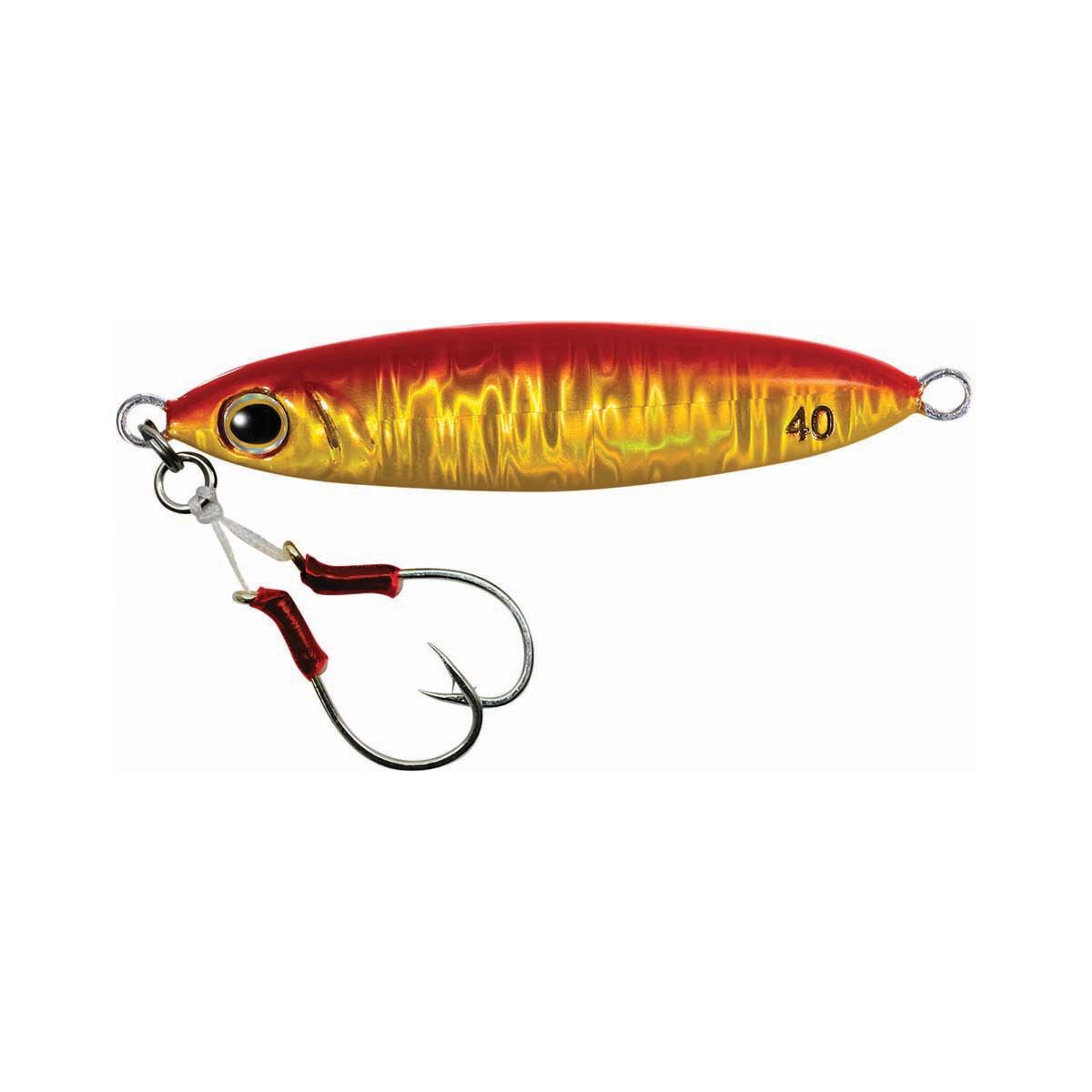 Shimano Colt Sniper Wonderfall Jig Lure 60g Orange Zebra, Orange Zebra, bcf_hi-res