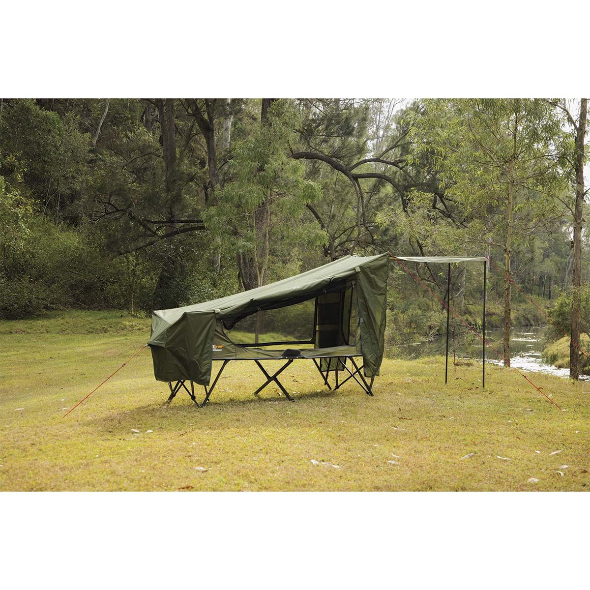 OZtrail Easy Fold Stretcher Tent 1 Person, , bcf_hi-res