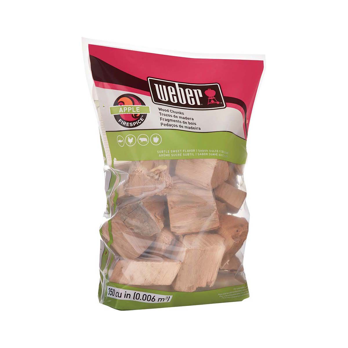 Weber Apple Wood Chunks 1.8kg, , bcf_hi-res