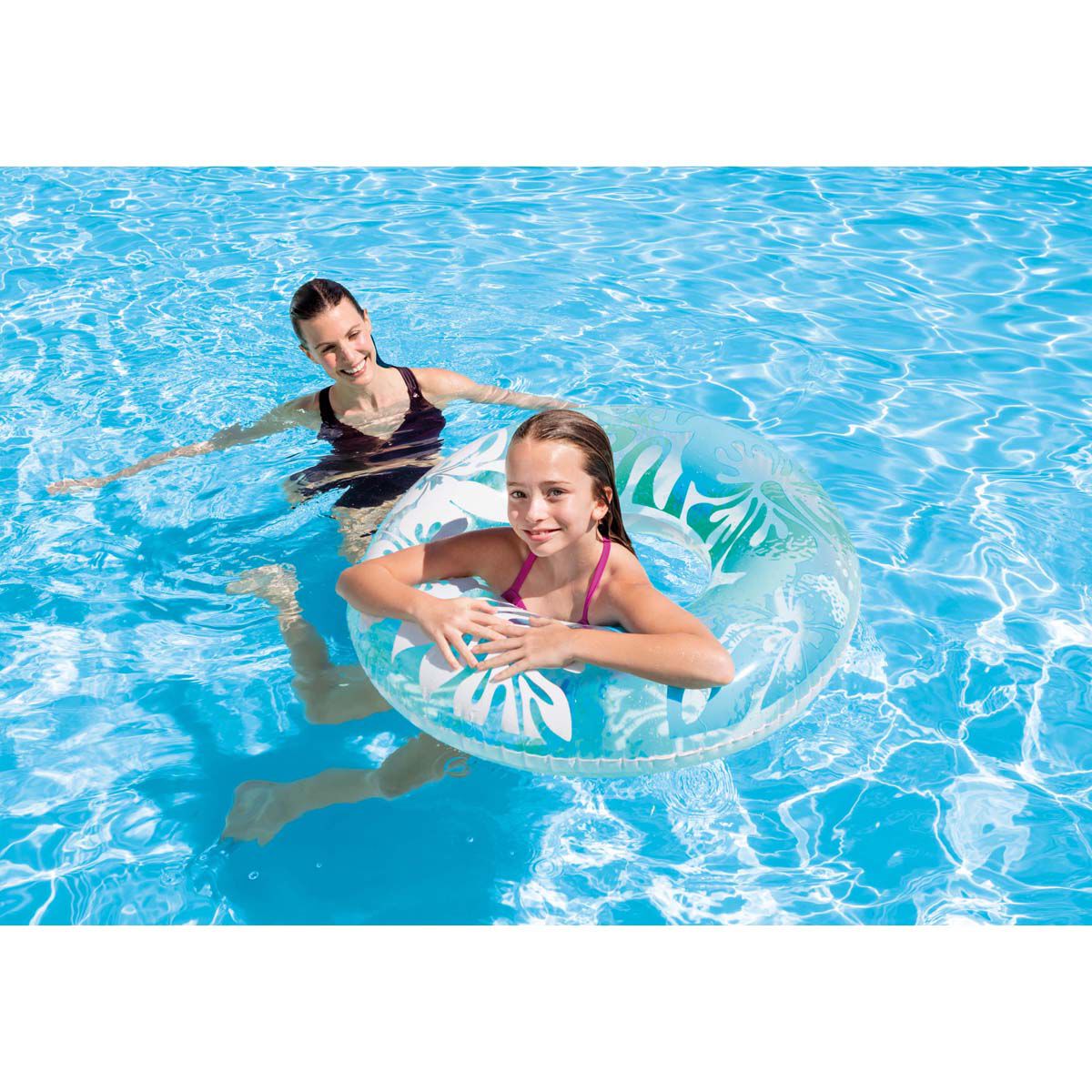 Intex Inflatable Swim Ring Assorted Colours, , bcf_hi-res