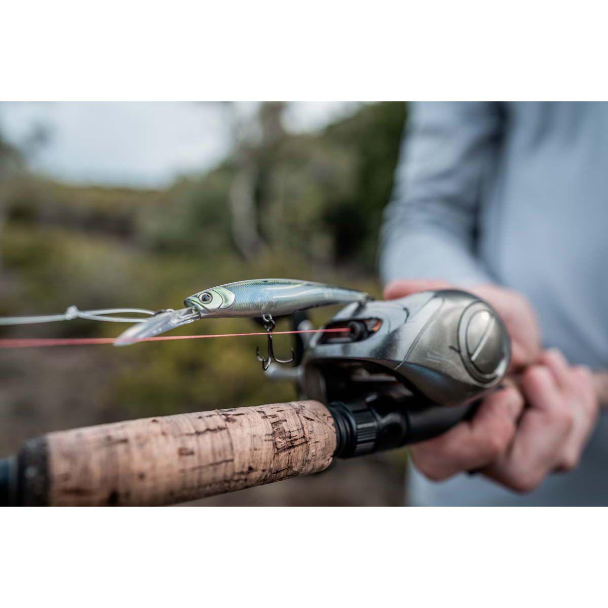 Pro Lure Minnow D Hardbody Lure 72mm Laser Perch BCF