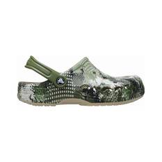 Crocs Unisex Baya Seasonal Printed Clogs Cobblestone M4/W6, Cobblestone, bcf_hi-res