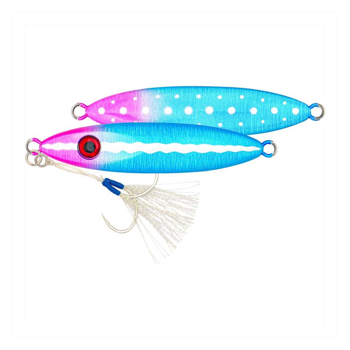 Fishcraft Trauma Jig Lure 20g Blue Pink Silver, Blue Pink Silver, bcf_hi-res