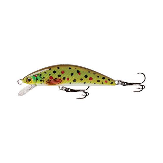 Fishcraft Feisty Minnow Hard Body Lure 55mm Spotted Trout