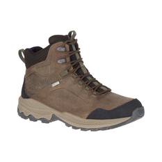 Merrell Men's Forestbound Mid Waterproof Hiking Boots Cloudy 8, Cloudy, bcf_hi-res