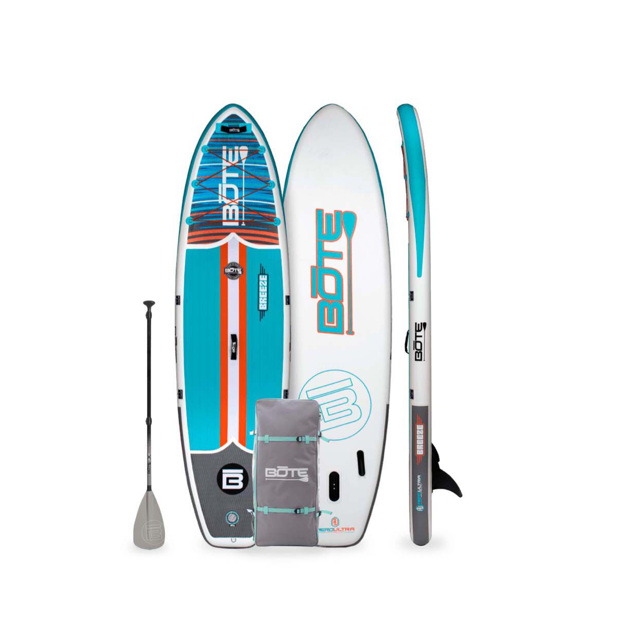 BOTE Breeze Aero Inflatable Stand Up Paddle Board 10'8" Natural Eclipse