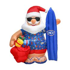 BCF Inflatable Surfing Santa 215cm x 175cm, , bcf_hi-res