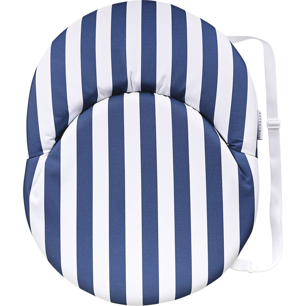 Wanderer Adjustable Beach Seat Pad Nautical Stripe, Nautical Stripe, bcf_hi-res