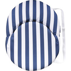 Wanderer Adjustable Beach Seat Pad Nautical Stripe, Nautical Stripe, bcf_hi-res