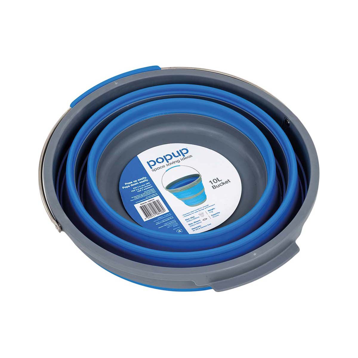 Companion Pop-Up Bucket 10L, , bcf_hi-res