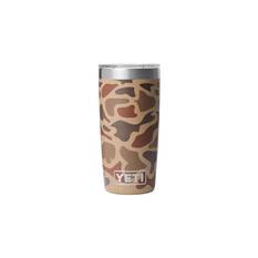 YETI® Rambler® Tumbler 10 oz (296ml) with Magslider™ Lid Wetlands Camo, Wetlands Camo, bcf_hi-res