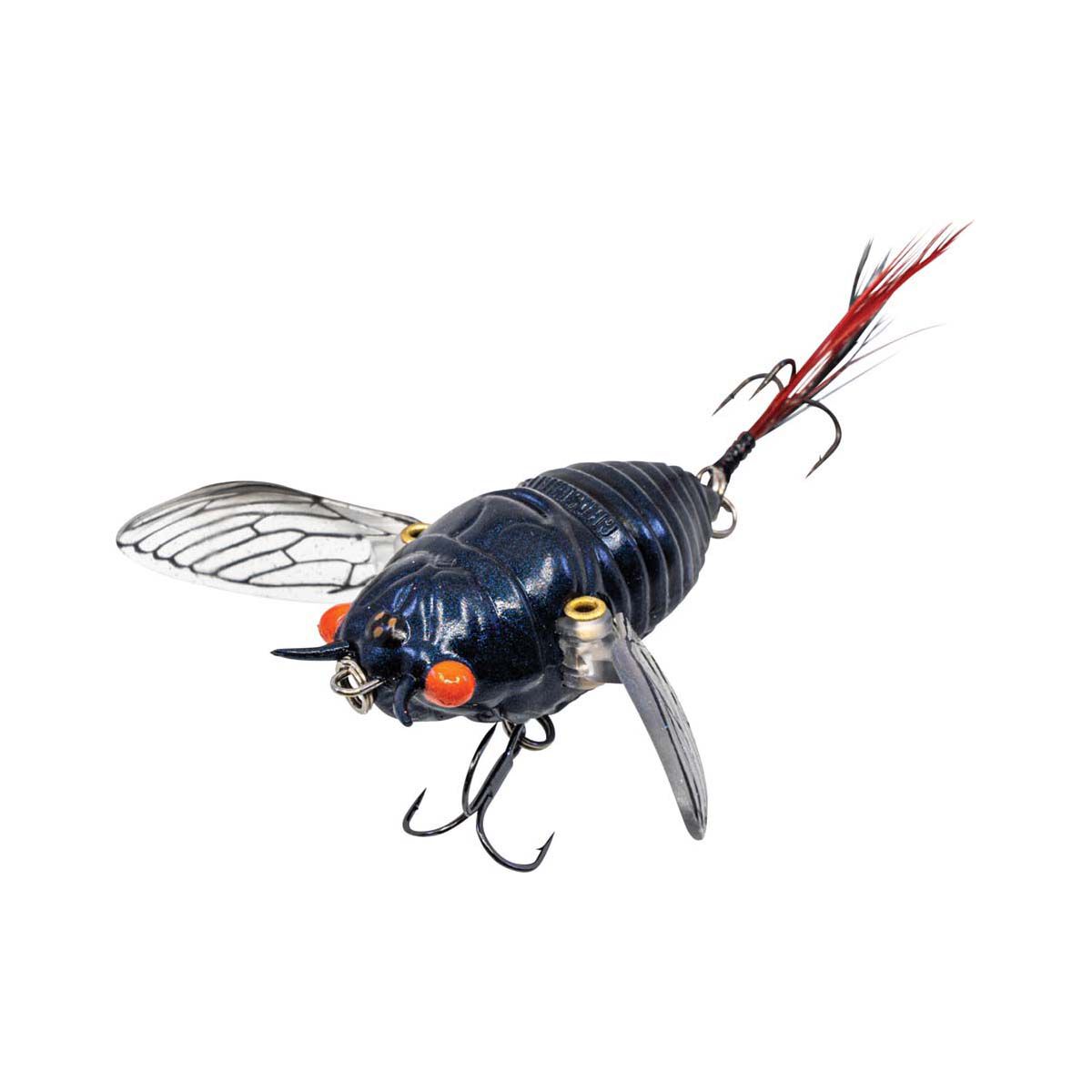 Chasebaits Ripple Cicada Lure 43mm Red Eye, Red Eye, bcf_hi-res
