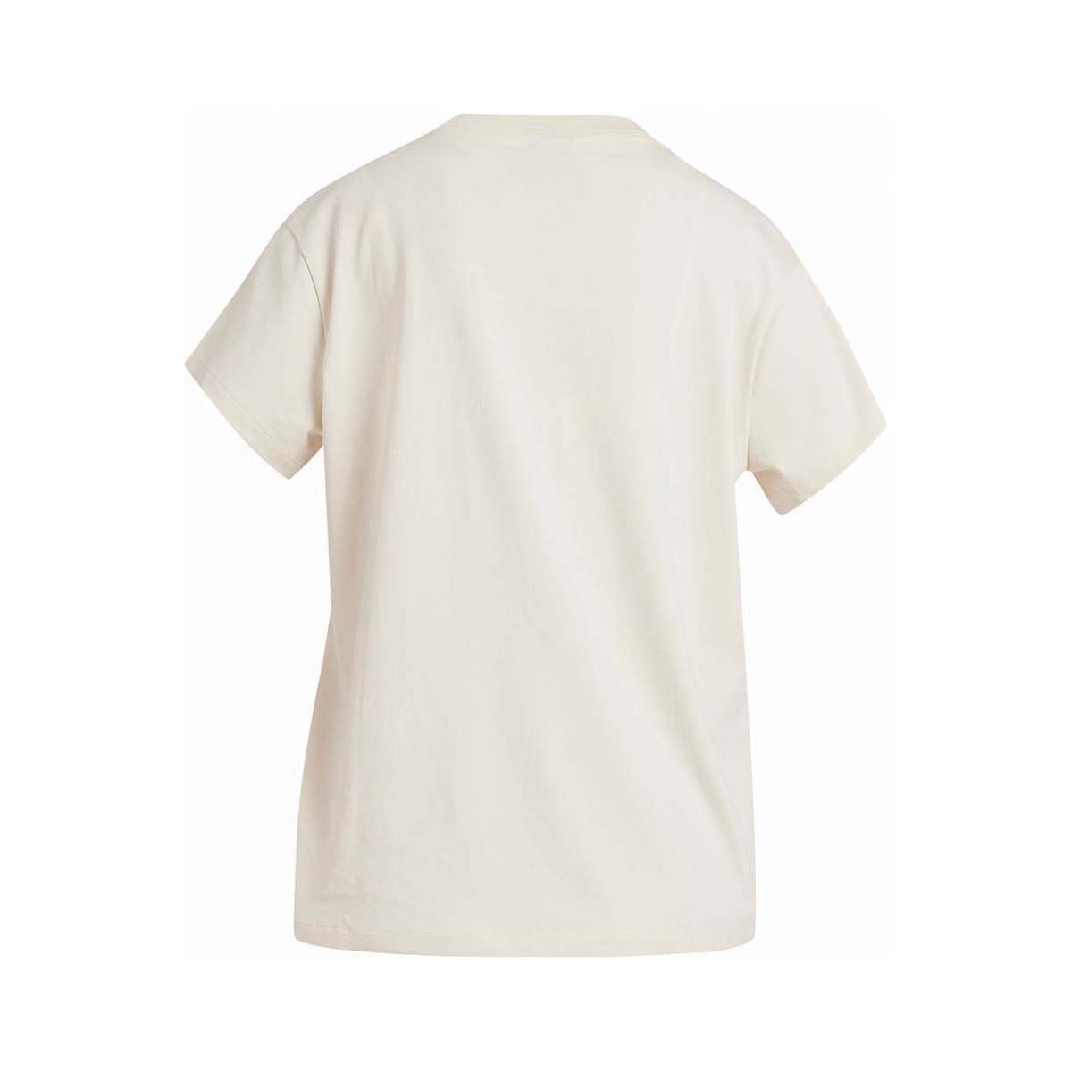 Quiksilver Classic Logo Short Sleeve Shirt for Women, Birch White, bcf_hi-res