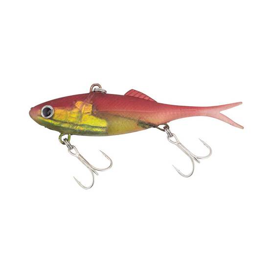 Berkley Shimma Fork Tail Soft Vibe Lure 85mm Nuclear Chicken