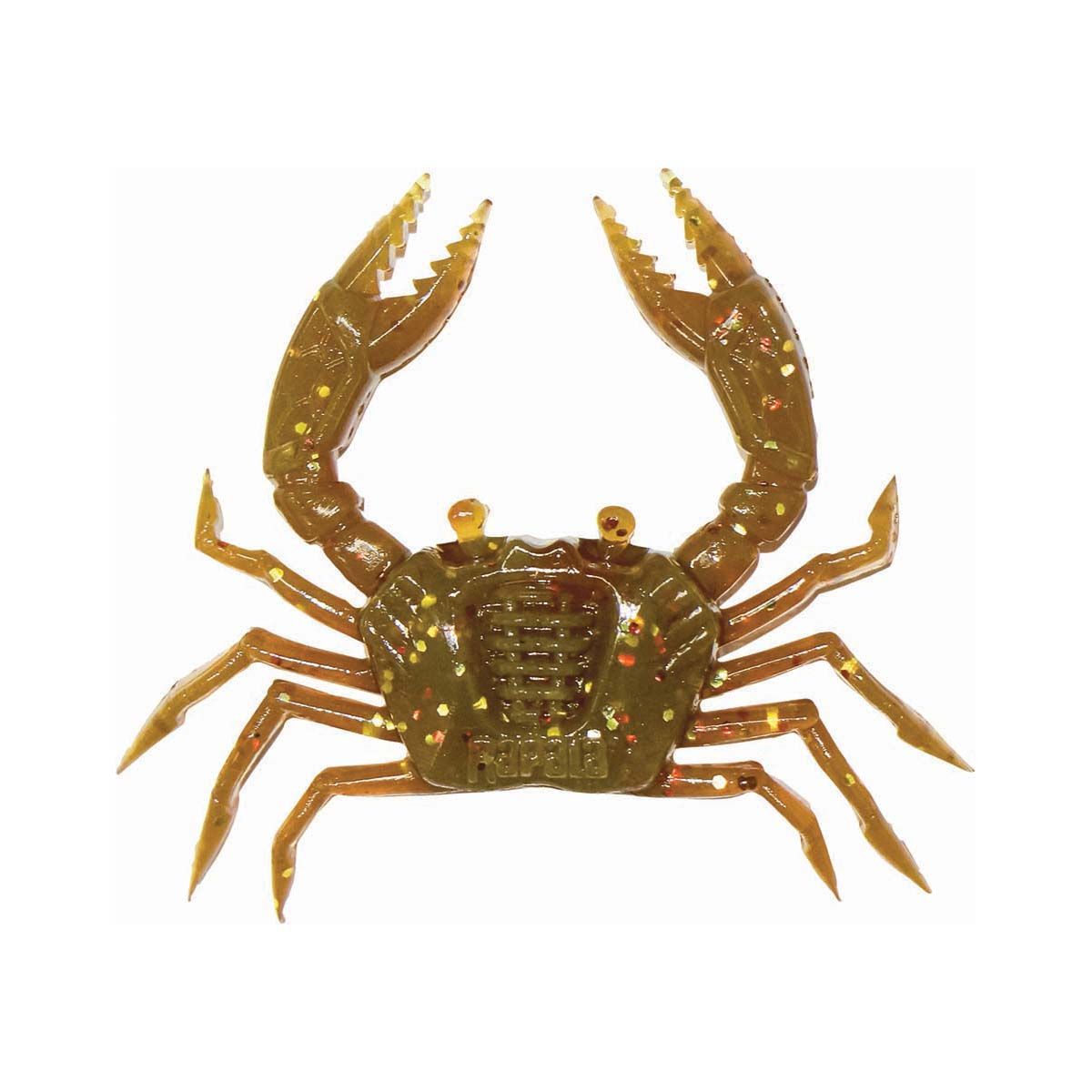 Rapala Crush City Trickster 1.5in Camo Crab 1.5in, Camo Crab, bcf_hi-res